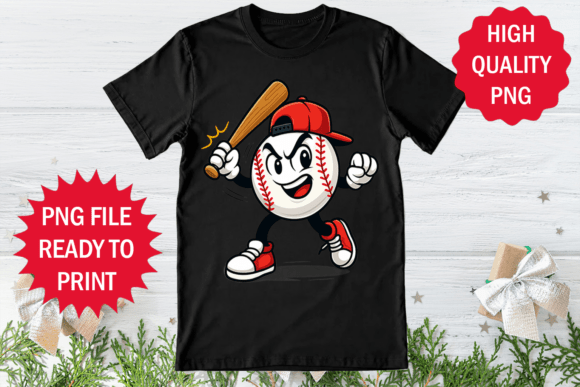 Baseball Running with Bat Funny Baseball Graphics Freebies