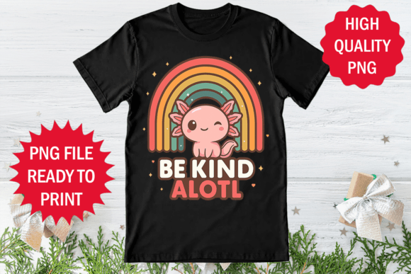 Be Kind a Lotl Design Sublimation Png Graphics