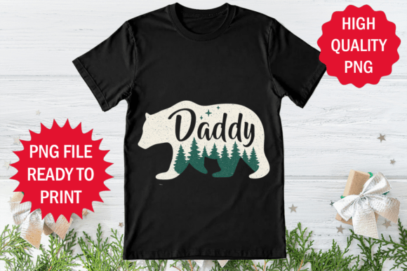 Bear Lover Daddy Camping Shirt Png Art