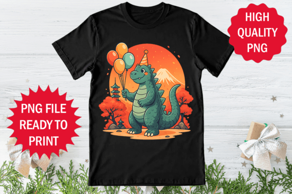 Japanese Art Lover Birthday Shirt Png: Graphics for Creative Brands