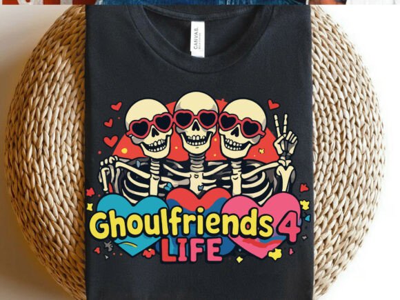 Spooky-cute to Friendship Illustration